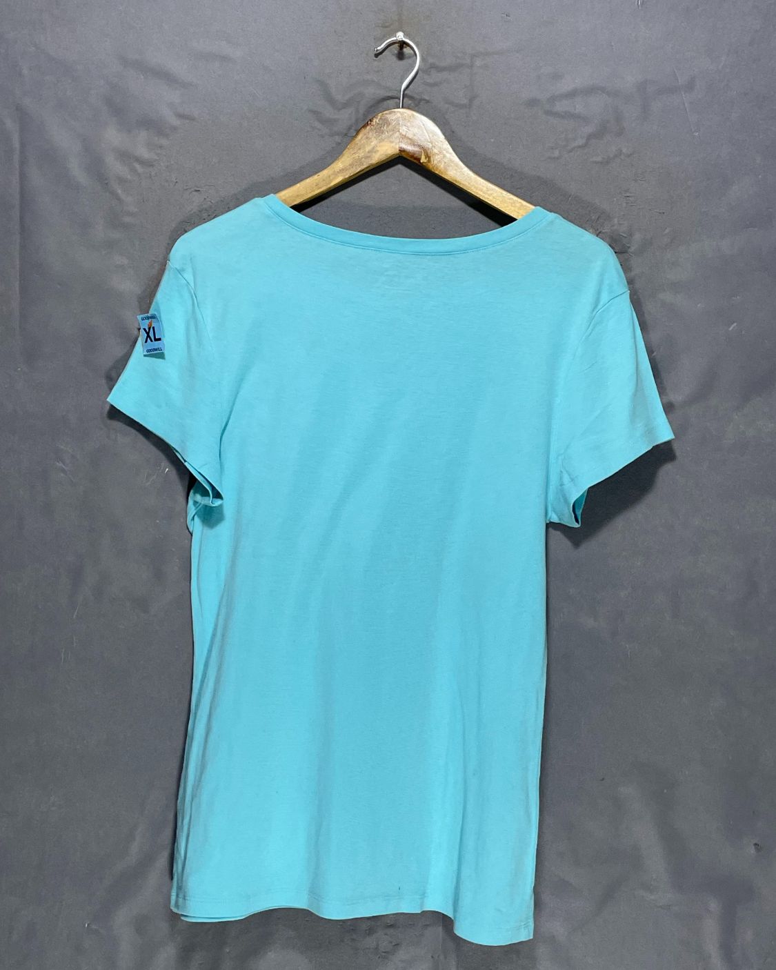 Old Navy Blue Cotton T Shirt For Women XL