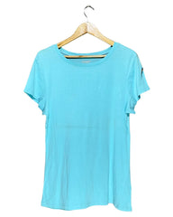Old Navy Blue Cotton T Shirt For Women XL