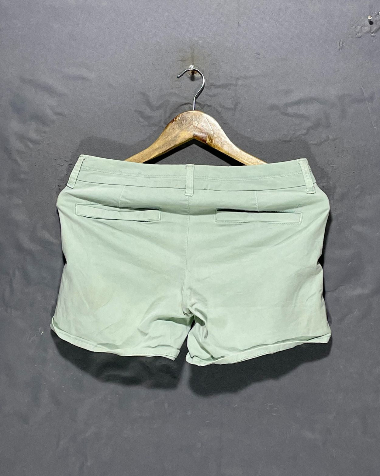 American Eagle Green Jeans Short For Women Large