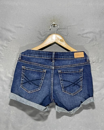 Aeropostale Blue Jeans Short For Women S