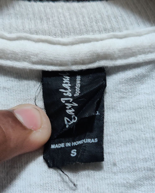 Bay Island White Cotton T Shirt For Women S