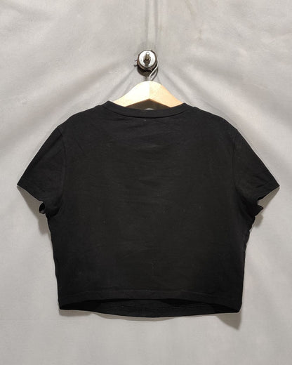 SHEIN Black Cotton T Shirt For Women S