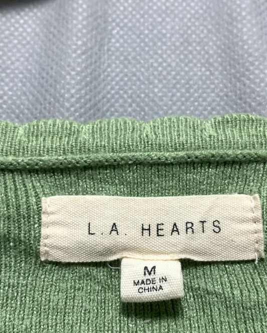 L.A.Hearts Green Sweatshirt For Women Large