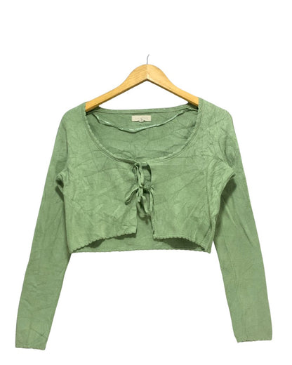 L.A.Hearts Green Sweatshirt For Women Large