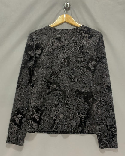 White Stag Black Sweatshirt For Women Medium