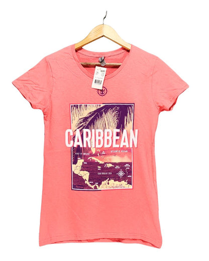 Gildan Red Cotton T Shirt For Women S