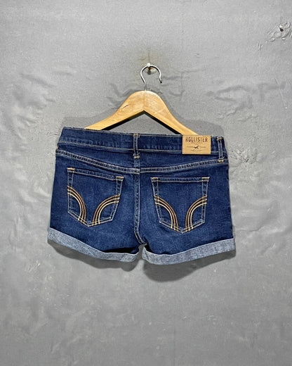 Hollister Blue Jeans Short For Women M