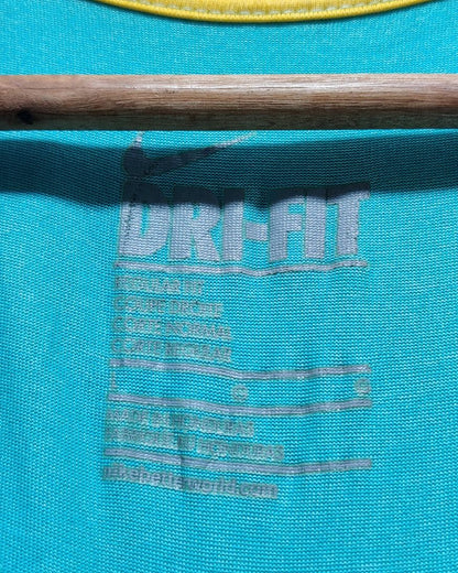 Nike Blue Cotton T Shirt For Women S