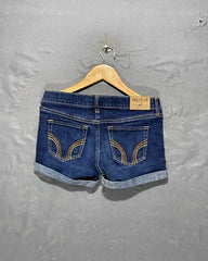 Hollister Blue Jeans Short For Women M