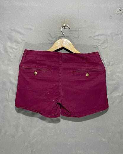 American Eagle Maroon Jeans Short For Women XL