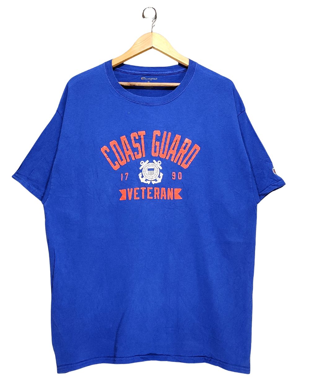 Champion Blue T Shirt For Women XL