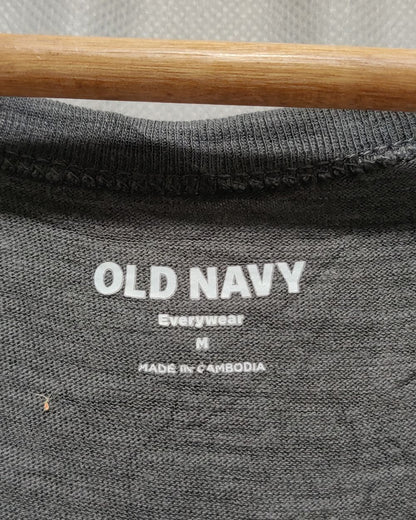 OId Navy Gray T Shirt For Women M