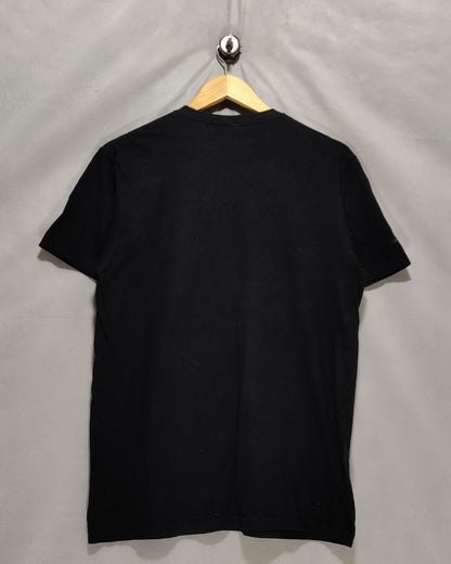 Gildan Black Cotton T Shirt For Women M