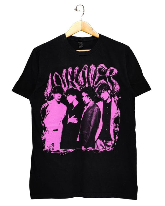 Gildan Black Cotton T Shirt For Women M