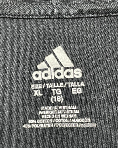 Adidas Black Cotton T Shirt For Women S