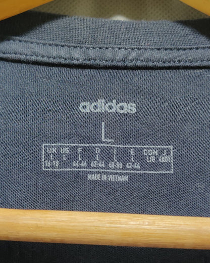 Adidas Black T Shirt For Women L