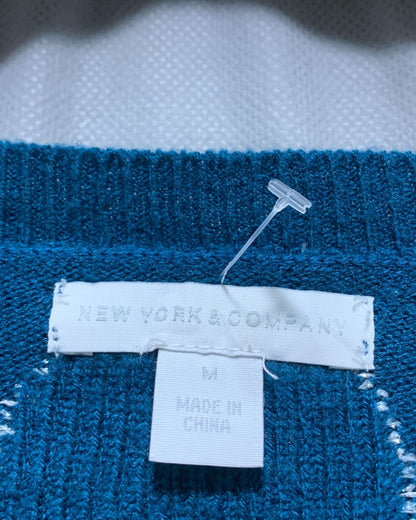 New York & Company Black Sweatshirt For Women Medium