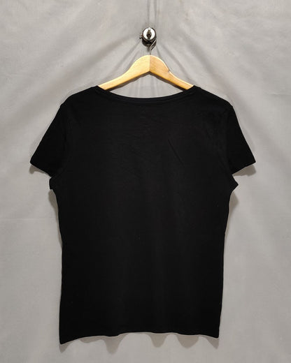 Tommy Hilfiger Black T Shirt For Women L