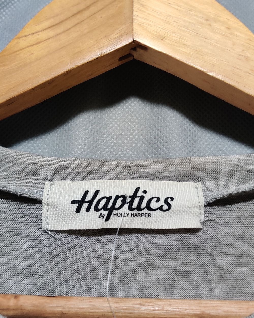Haptics Gray T Shirt For Women L