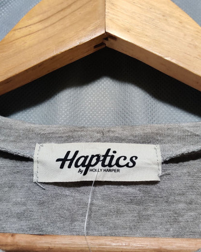 Haptics Gray T Shirt For Women L