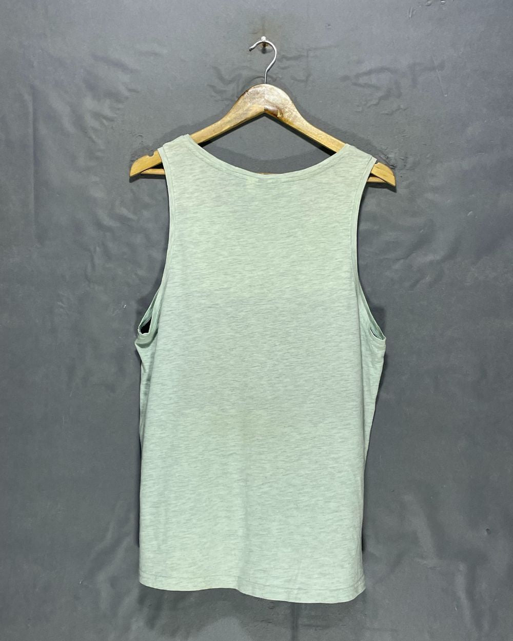 H&M Blue Cotton Vest T Shirt For Women M