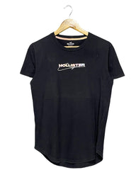 Hollister Black Cotton T Shirt For Women XS