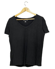 American Eagle Black Cotton T Shirt For Women S