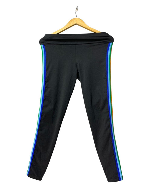 Series-8 Fitness Black Sport Gym tights For Women