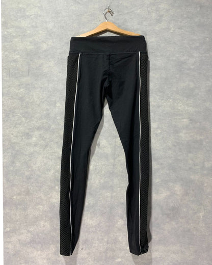 Pink Black Sport Gym tights For Women