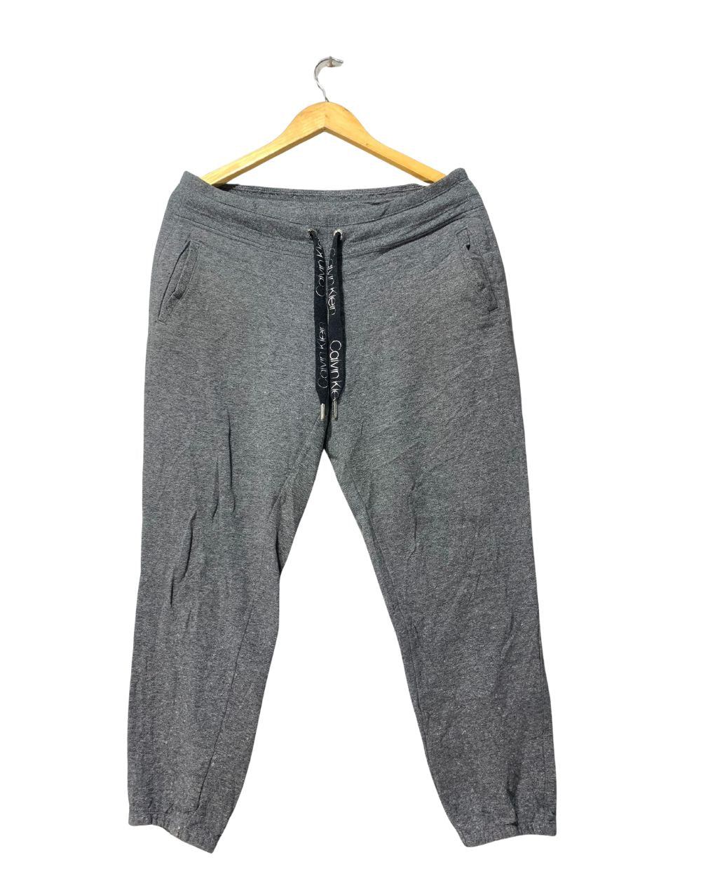 Calvin Klein Gray Trousers For Woman