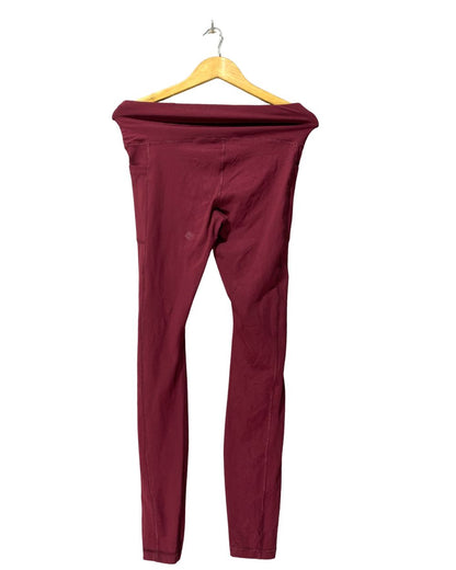 Avia Maroon Sport Gym tights For Women