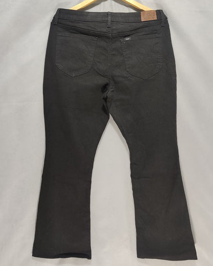 Lee  Black Jeans For Women XL