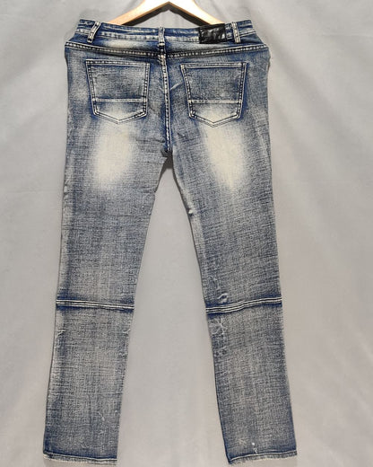 Encrypted Blue Jeans For Women L