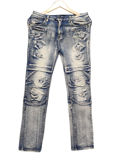Encrypted Blue Jeans For Women L