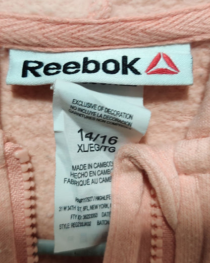 Reebok Pink For Women Zippers 16 Years