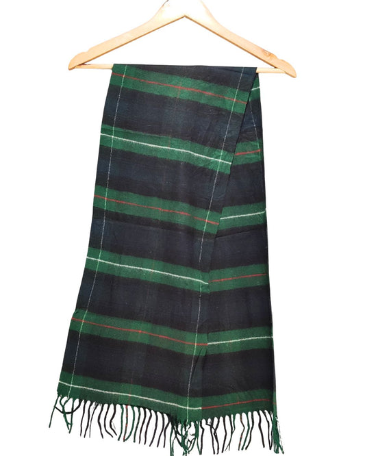 Cashmilon Green Scarf For Women