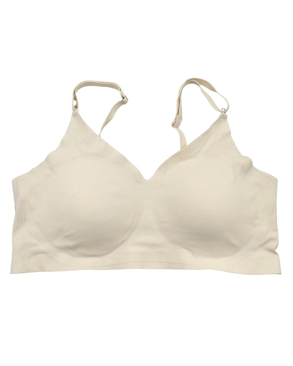 Thrift Queen Cream Bra For Women M