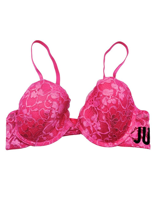 Juicy Couture Pink Bra For Women L
