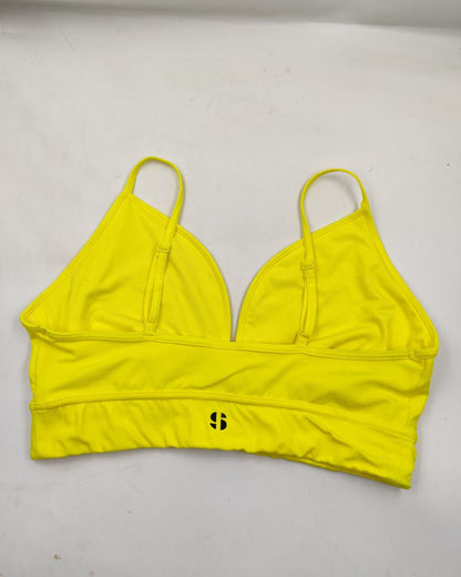 Sports Illustrated Yellow Bra For Women L