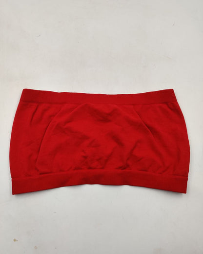Thrift Queen Red Bra For Women M