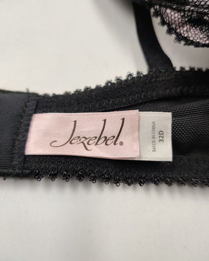 Jezebel Black Bra For Women L