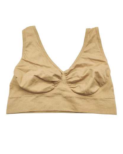 Thrift Queen Cream Bra For Women S