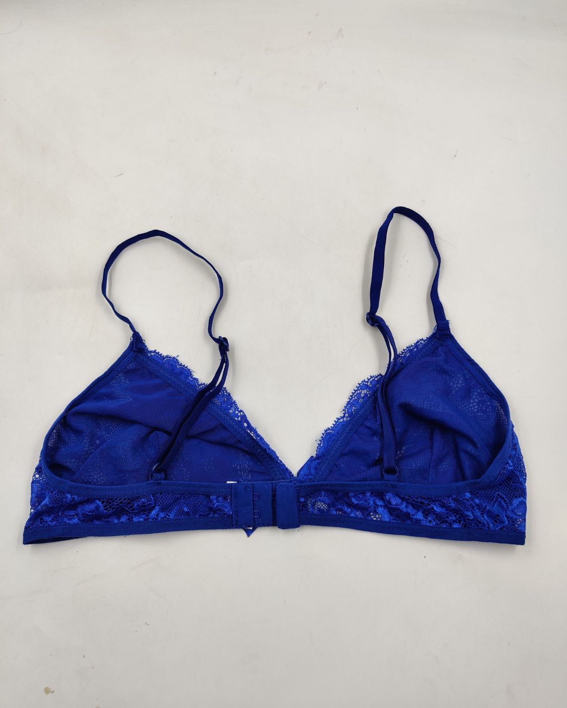 Thrift Queen Blue Bra For Women M