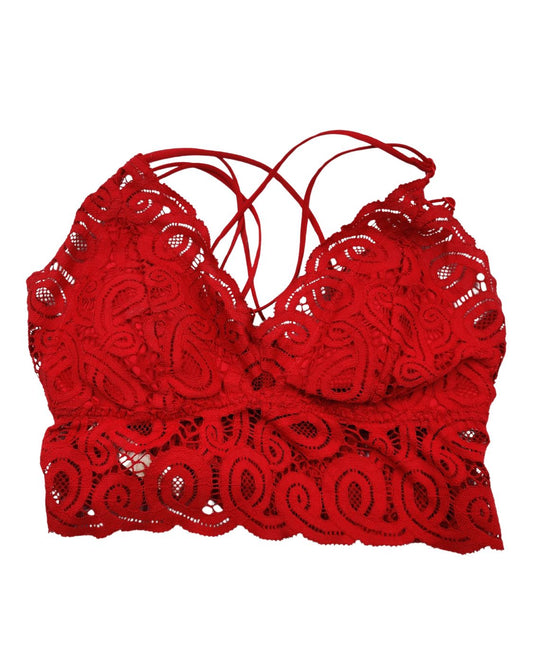 Pink Bra For Women Red S