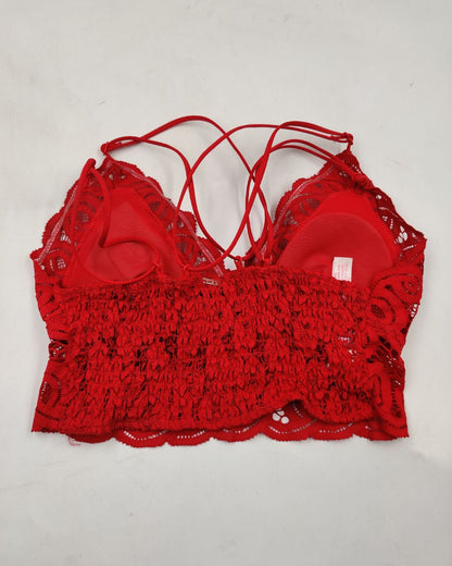 Pink Bra For Women Red S