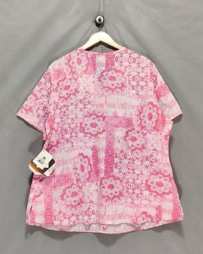 Elan Pink For Women Crop Top XXL