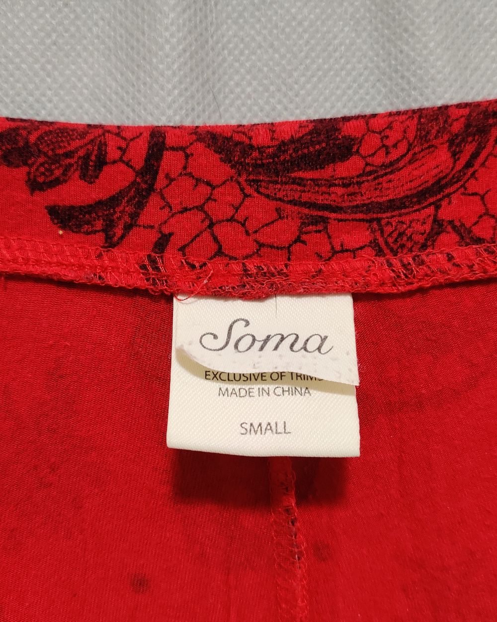 Soma Red Night Tracksuit For Women