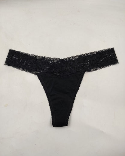 Thrift Queen Black Underwear Women M