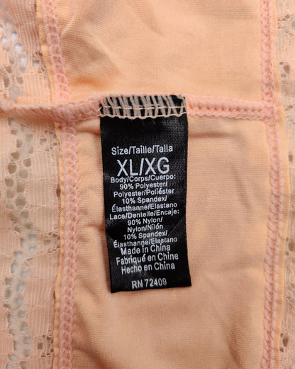 Thrift Queen Cream Underwear Women XL