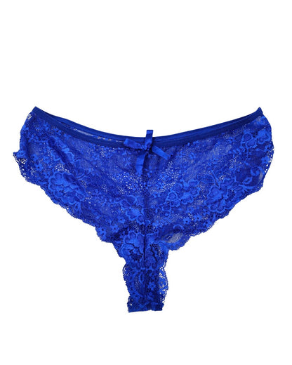 Thrift Queen Blue Underwear Women L
